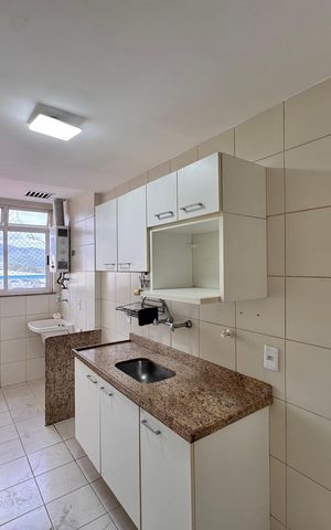 Apartamento à venda com 74m², 2 quartos e 1 vaga Apartamento à venda com 74m², 2 quartos e 1 vagaCozinha e Área de Serviço