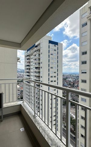 Apartamento à venda com 55m², 2 quartos e 2 vagas Apartamento à venda com 55m², 2 quartos e 2 vagasVaranda da Sala