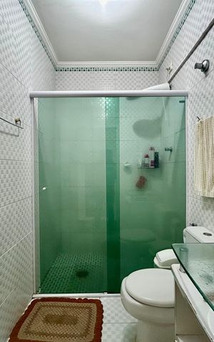 Casa para alugar com 110m², 2 quartos e 2 vagas Casa para alugar com 110m², 2 quartos e 2 vagasBanheiro 1
