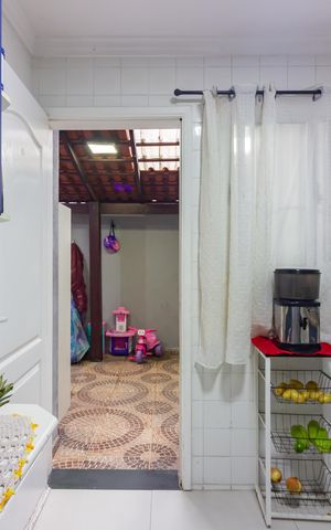 Casa de condomínio para alugar com 85m², 2 quartos e 1 vagaCozinha 