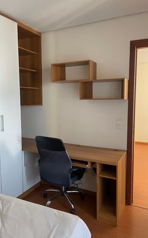 Apartamento para alugar com 40m², 1 quarto e 1 vaga