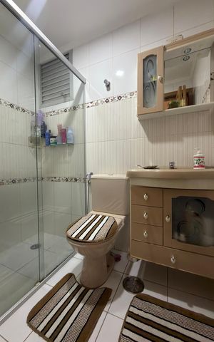 Apartamento para alugar com 90m², 3 quartos e 2 vagas Apartamento para alugar com 90m², 3 quartos e 2 vagasBanheiro Social