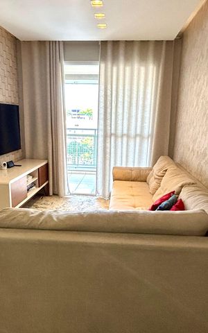 Apartamento para alugar com 61m², 2 quartos e 1 vaga Apartamento para alugar com 61m², 2 quartos e 1 vagaSala