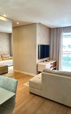 Apartamento para alugar com 61m², 2 quartos e 1 vaga Apartamento para alugar com 61m², 2 quartos e 1 vagaSala