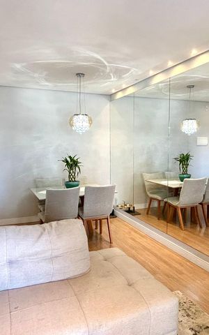 Apartamento para alugar com 61m², 2 quartos e 1 vaga Apartamento para alugar com 61m², 2 quartos e 1 vagaSala