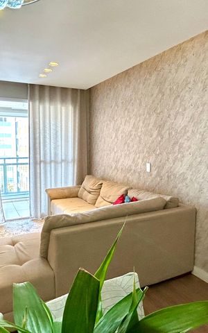 Apartamento para alugar com 61m², 2 quartos e 1 vaga Apartamento para alugar com 61m², 2 quartos e 1 vagaSala