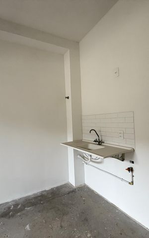 Apartamento à venda com 43m², 2 quartos e sem vagaSala/Cozinha