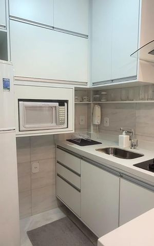 Apartamento à venda com 36m², 1 quarto e sem vaga Apartamento à venda com 36m², 1 quarto e sem vagaCozinha