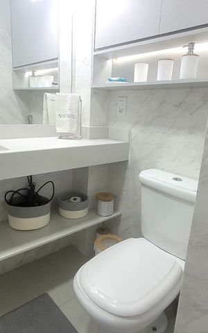 Apartamento à venda com 36m², 1 quarto e sem vaga Apartamento à venda com 36m², 1 quarto e sem vagaBanheiro