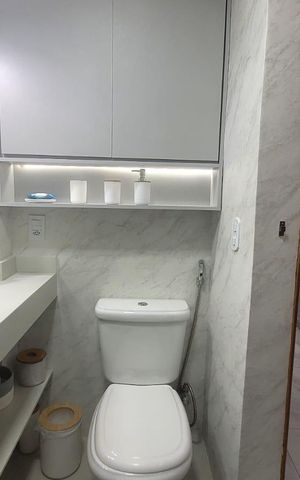 Apartamento à venda com 36m², 1 quarto e sem vaga Apartamento à venda com 36m², 1 quarto e sem vagaBanheiro