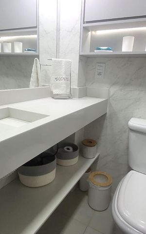 Apartamento à venda com 36m², 1 quarto e sem vaga Apartamento à venda com 36m², 1 quarto e sem vagaBanheiro