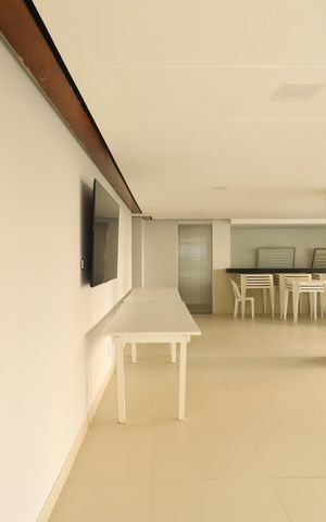 Apartamento para alugar com 103m², 3 quartos e 1 vagaÁrea comum - Salão de festas