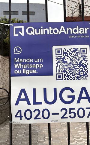 Apartamento para alugar com 85m², 2 quartos e 1 vaga Apartamento para alugar com 85m², 2 quartos e 1 vagaPlaca instalada