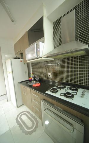 Apartamento para alugar com 48m², 2 quartos e 2 vagasCozinha 