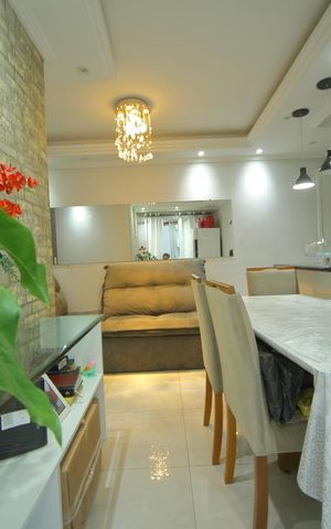 Apartamento para alugar com 48m², 2 quartos e 2 vagasSala 