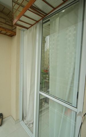 Apartamento para alugar com 48m², 2 quartos e 2 vagasVaranda da Sala 