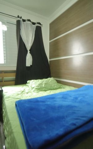Apartamento para alugar com 48m², 2 quartos e 2 vagasQuarto 1 