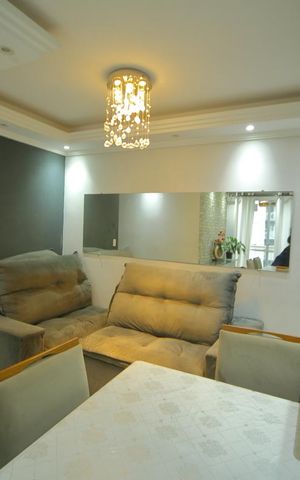 Apartamento para alugar com 48m², 2 quartos e 2 vagasSala 