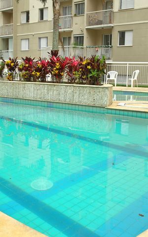 Apartamento para alugar com 48m², 2 quartos e 2 vagasÁrea comum - Piscina