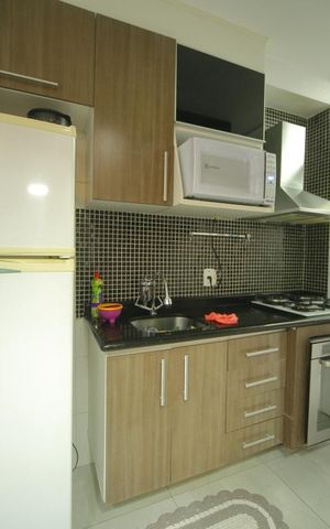Apartamento para alugar com 48m², 2 quartos e 2 vagasCozinha 