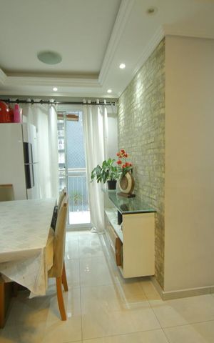 Apartamento para alugar com 48m², 2 quartos e 2 vagasSala 