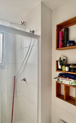Apartamento para alugar com 34m², 1 quarto e sem vaga Apartamento para alugar com 34m², 1 quarto e sem vagaBanheiro