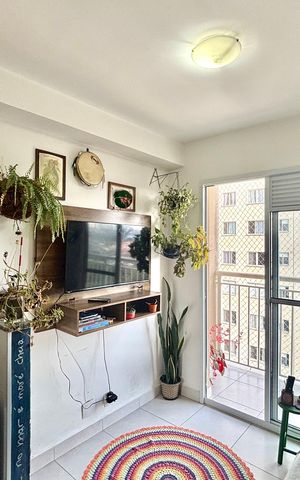 Apartamento para alugar com 34m², 1 quarto e sem vaga Apartamento para alugar com 34m², 1 quarto e sem vagaSala