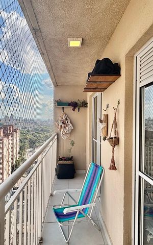 Apartamento para alugar com 34m², 1 quarto e sem vaga Apartamento para alugar com 34m², 1 quarto e sem vagaVaranda