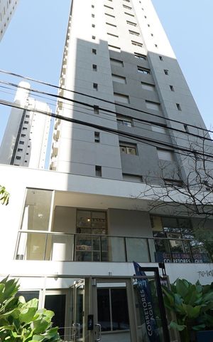 Apartamento para alugar com 39m², 2 quartos e 1 vagaFachada