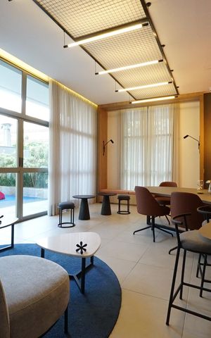 Apartamento para alugar com 39m², 2 quartos e 1 vagaCoworking
