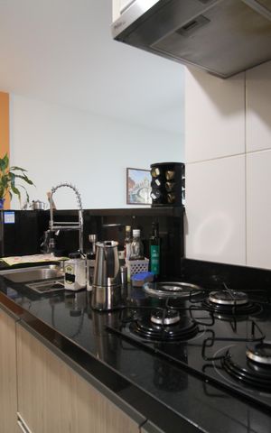 Apartamento à venda com 66m², 2 quartos e 2 vagasCozinha