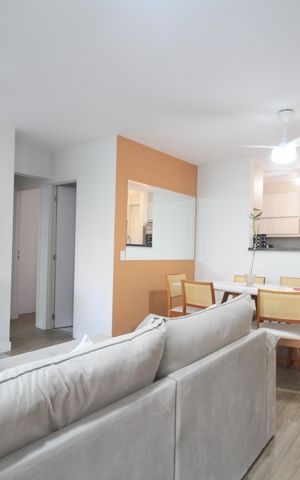 Apartamento à venda com 66m², 2 quartos e 2 vagasSala
