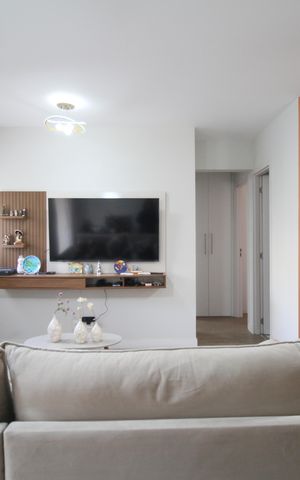 Apartamento à venda com 66m², 2 quartos e 2 vagasSala