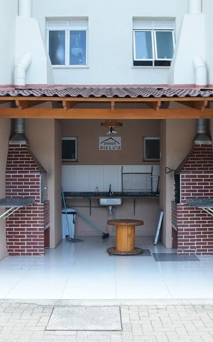 Apartamento para alugar com 58m², 2 quartos e 1 vagaEspaço Gourmet- Churrasqueiras do bloco