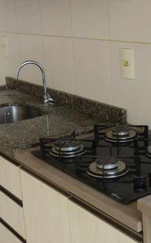 Apartamento para alugar com 58m², 2 quartos e 1 vagaPia e cooktop