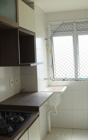 Apartamento para alugar com 58m², 2 quartos e 1 vagaCozinha - Armários