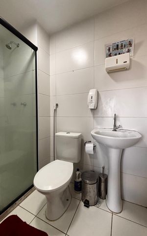 Apartamento à venda com 47m², 2 quartos e 1 vaga Apartamento à venda com 47m², 2 quartos e 1 vagaBanheiro