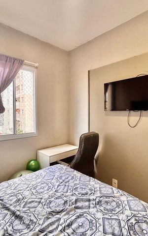Apartamento à venda com 47m², 2 quartos e 1 vaga Apartamento à venda com 47m², 2 quartos e 1 vagaQuarto