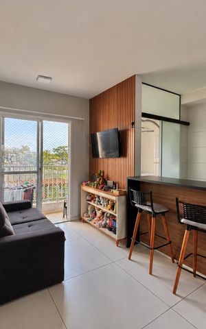 Apartamento à venda com 47m², 2 quartos e 1 vaga Apartamento à venda com 47m², 2 quartos e 1 vagaSala