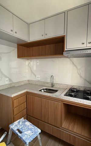 Studio para alugar com 28m², 1 quarto e sem vaga
