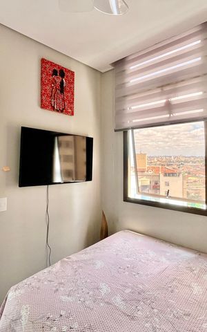 Apartamento para alugar com 40m², 1 quarto e 1 vaga