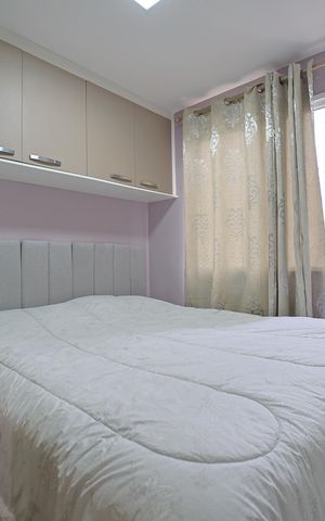 Apartamento à venda com 41m², 2 quartos e 1 vagaQuarto 2
