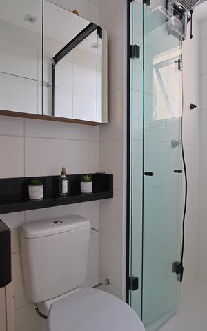 Apartamento à venda com 41m², 2 quartos e 1 vagaBanheiro
