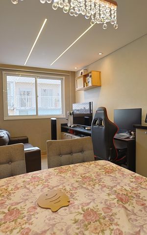 Apartamento à venda com 41m², 2 quartos e 1 vagaSala