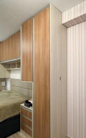Apartamento à venda com 42m², 1 quarto e 1 vagaQuarto