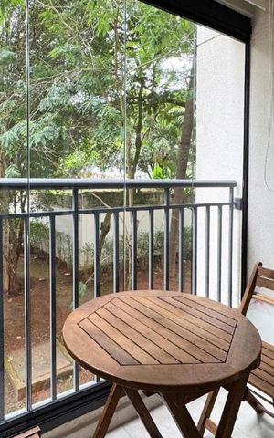 Apartamento à venda com 42m², 1 quarto e 1 vagaVaranda