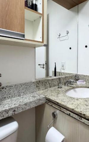 Apartamento à venda com 42m², 1 quarto e 1 vagaBanheiro