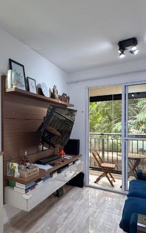 Apartamento à venda com 42m², 1 quarto e 1 vagaSala