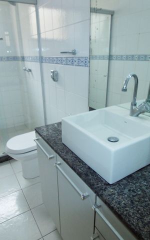 Apartamento à venda com 115m², 3 quartos e 1 vagaBanheiro da Suíte