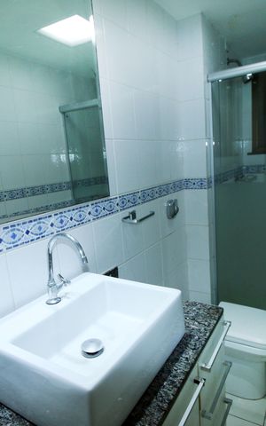 Apartamento à venda com 115m², 3 quartos e 1 vagaBanheiro Social